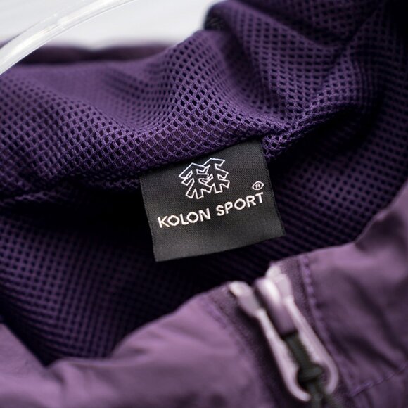 Purple Hooded Jacket Kolon Sport - Picture 7 of 8